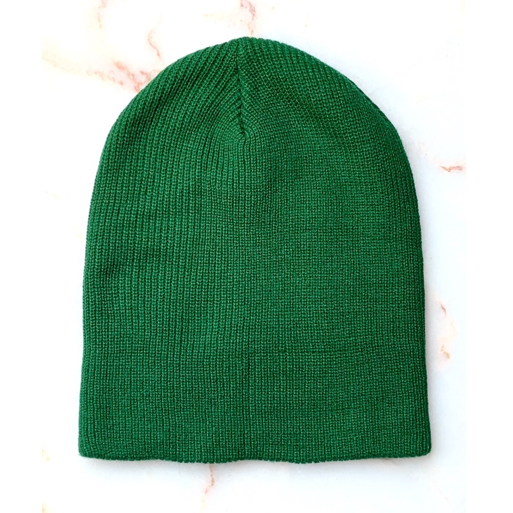 GREEN BEANIE